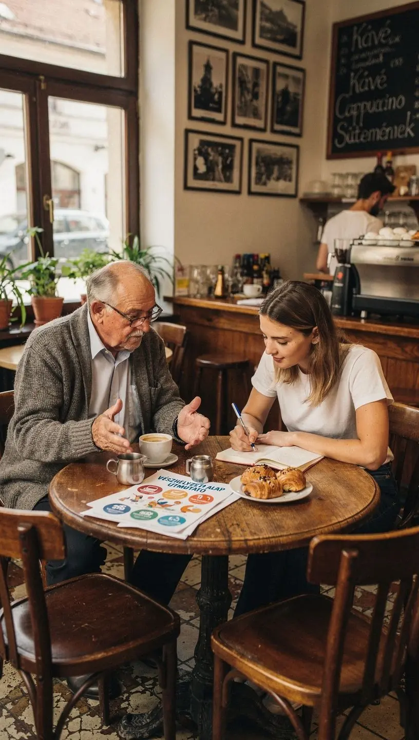 Pénzügyi tervezés és megtakarítási stratégia szemléltetése családi költségvetés írásos jegyzeteivel.
